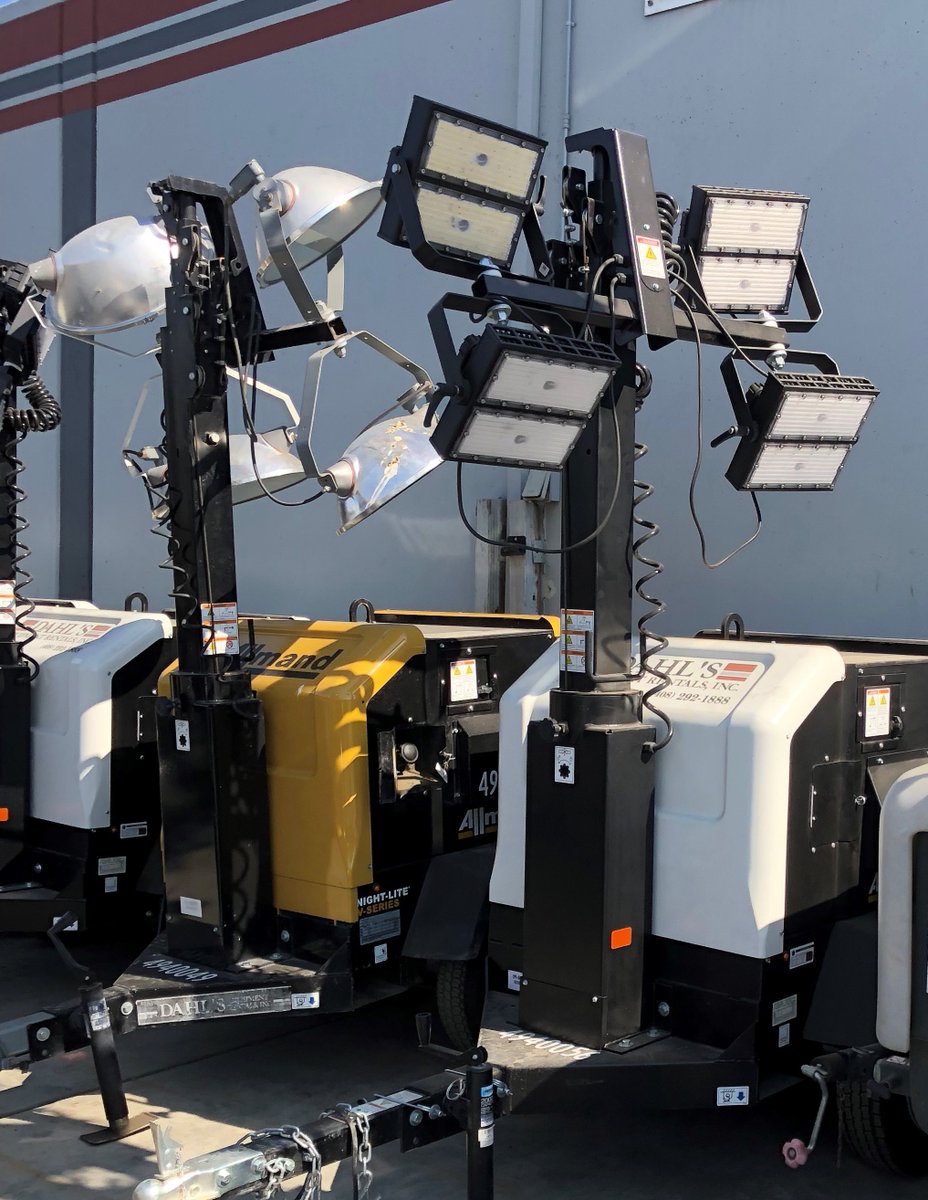DahlRentals's tweet image. It's the shortest day of the year and it's not a problem, we have temporary lighting just for you to keep things lit and keep your crew working.
#lighttowerrentalsnearme #lighttowers #temporarylighting #shoplocal #supportsmallbusiness #construction #wintersolstice
