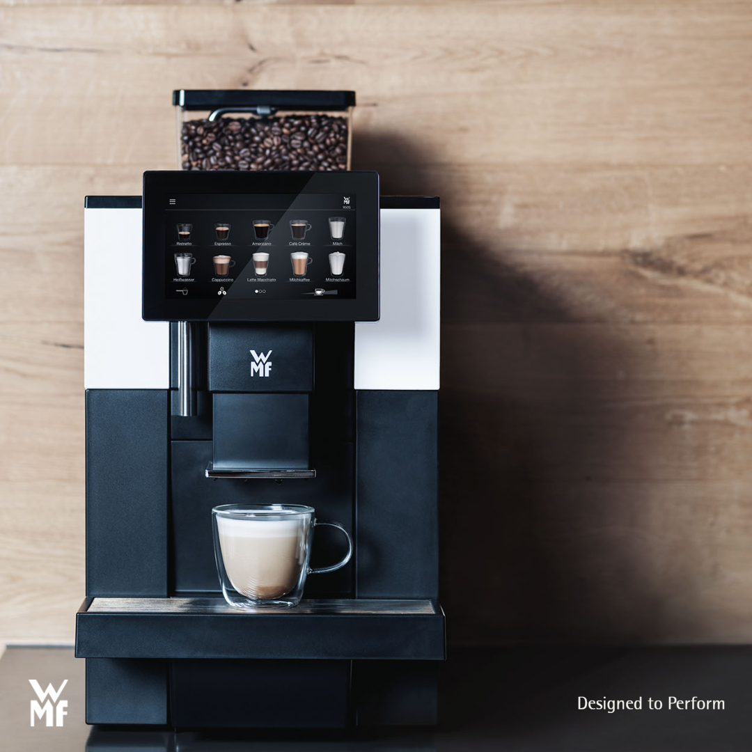 With its compact design &amp; easy handling, the WMF 950 S is the perfect machine to serve 50 cups daily.

#WMFProfessionaCoffeeMachinesUK #DesignedtoPerform #Coffee