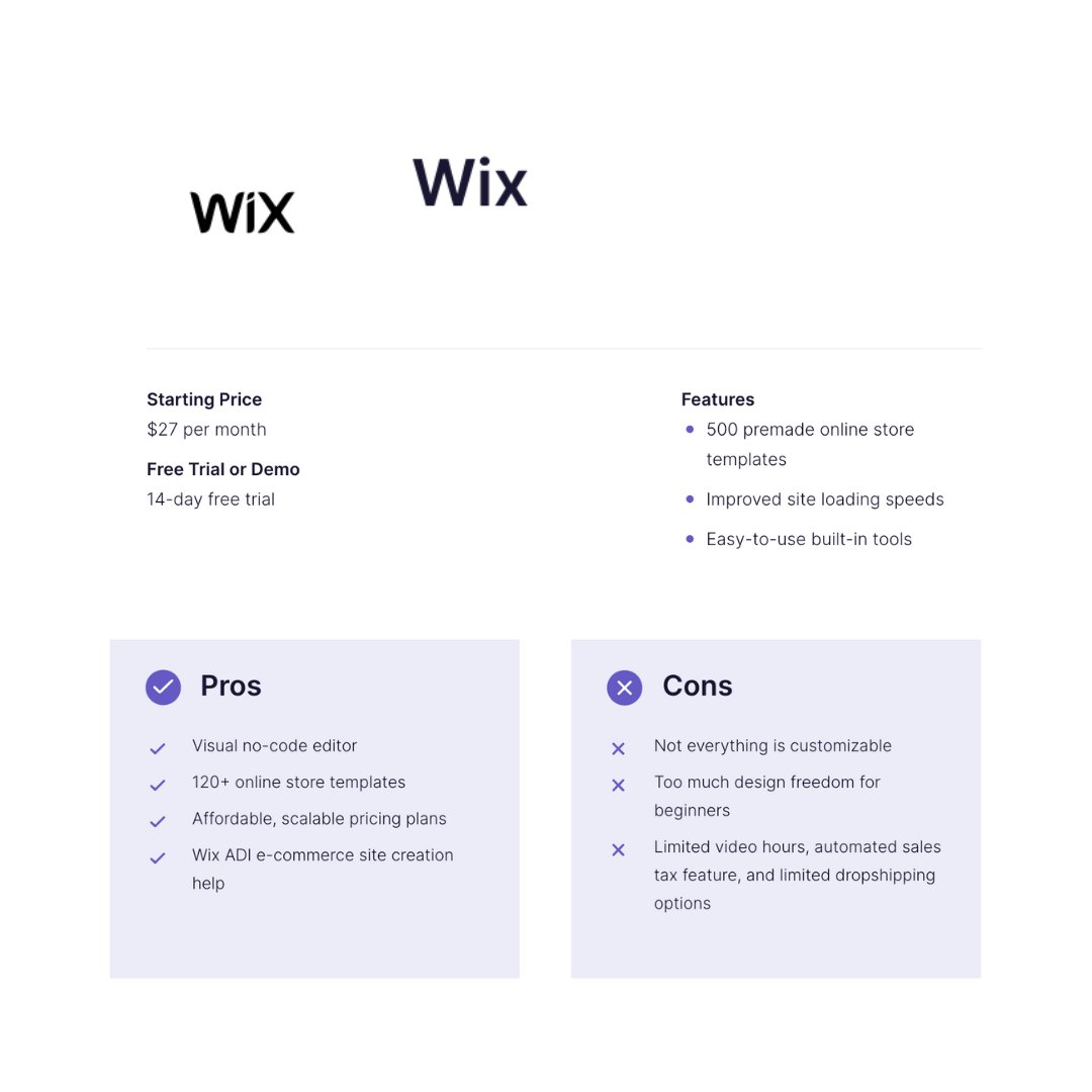 Wix is an easy-to-use website-building platform that is great for entrepreneurs or small business owners who do not have the experience or money to hire a professional to build a website.

#domains #webhosting #webdesign #startups #digitalmarketing #business #html #tech #Digital