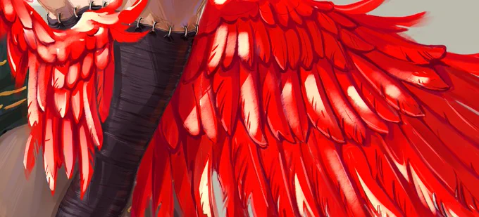 #wipwednesday #wip  these feathers are gonna end me 