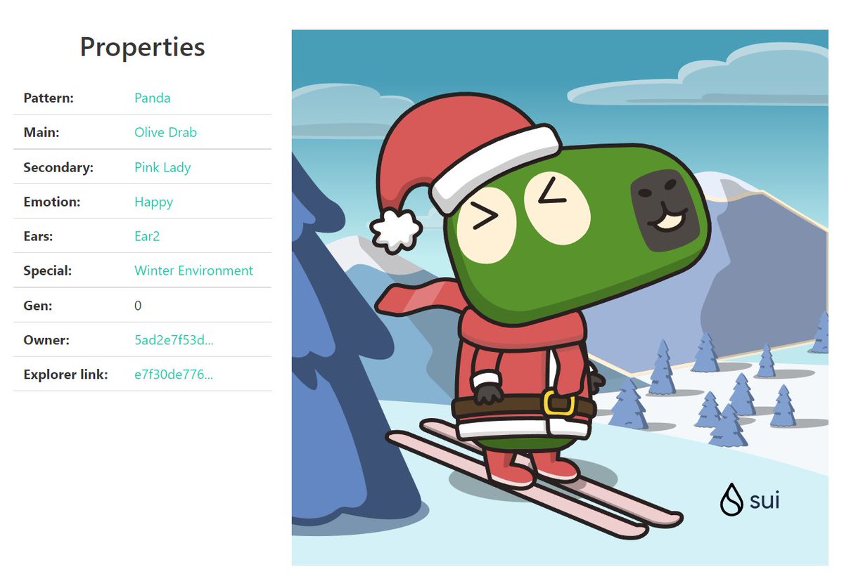 RayanjrCo's tweet photo. 🎁 I just unboxed my Sui Holiday Capy! ❄️ 
Create your own Capy here:  https://t.co/bxwJ6hNO74 #CapyHolidays https://t.co/zF9gMJIF1B