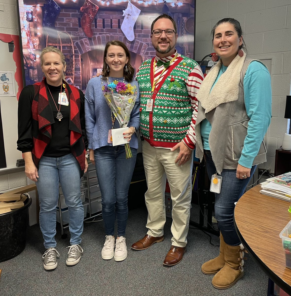 DRMSPrincipal's tweet photo. Congrats to Kindergarten teacher Ms. Kaitlyn Schaffer for being selected a finalist for the @WCPSS Diane Kent-Parker First Year award. We are so proud of you! You are so deserving of this award. We wish you well in the selection process. @PowellPTA @WCPSSNortheast @wcpssmagnets https://t.co/KGtw1pHGqn
