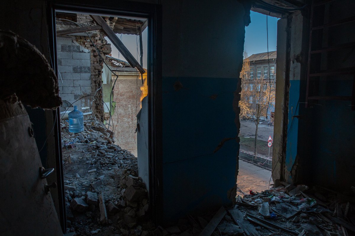 A Russian missile hit an apartment building in Kryvyi Rih on Friday. Among the dead are a mother and father, and their 18 month old son. Their 7-year-old son survived but he’s been left with no parents and no home.