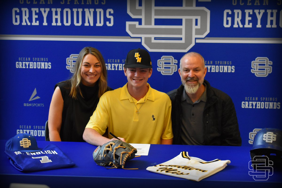 OSSD Athletics (@ossdathletics) on Twitter photo Congratulations to McCarty English on signing with <a href="/SouthernMissBSB/">Southern Miss Baseball</a> this morning! #TheGreyhoundWay #SMTTT Congratulations to McCarty English on signing with <a href="/SouthernMissBSB/">Southern Miss Baseball</a> this morning! #TheGreyhoundWay #SMTTT