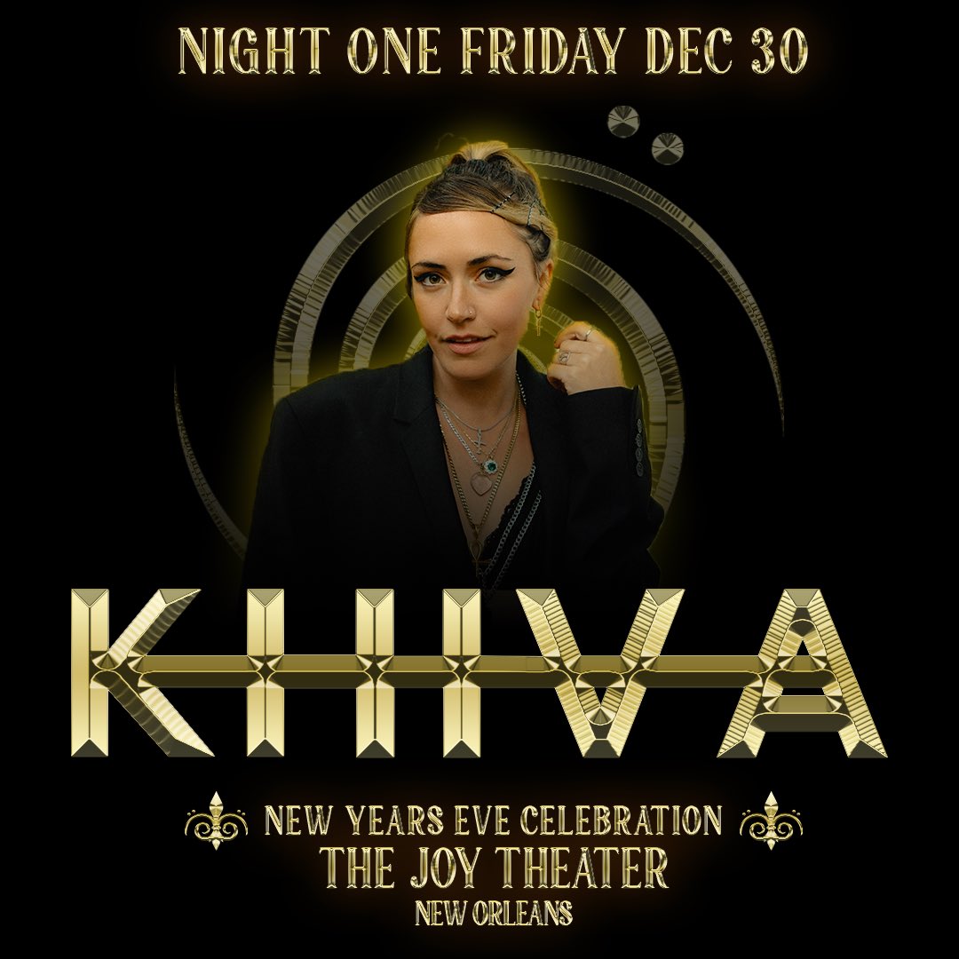 khivamusic's tweet photo. Can’t wait to ring in night one of NYE with @mersivsound next weekend!! Who will I see there? https://t.co/7jaqRmTTs2