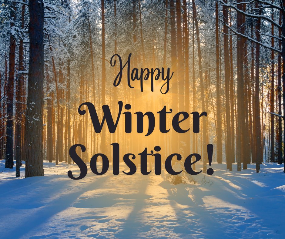 FrenchandPick's tweet photo. Happy Winter Solstice!❄️ Today at 4:48 pm marks the start of winter for us, bringing the shortest day and longest night of the year. Even though the chilly weather will continue for some time, the days will start getting longer which means more time to get outside! https://t.co/VrNDBO4hOq