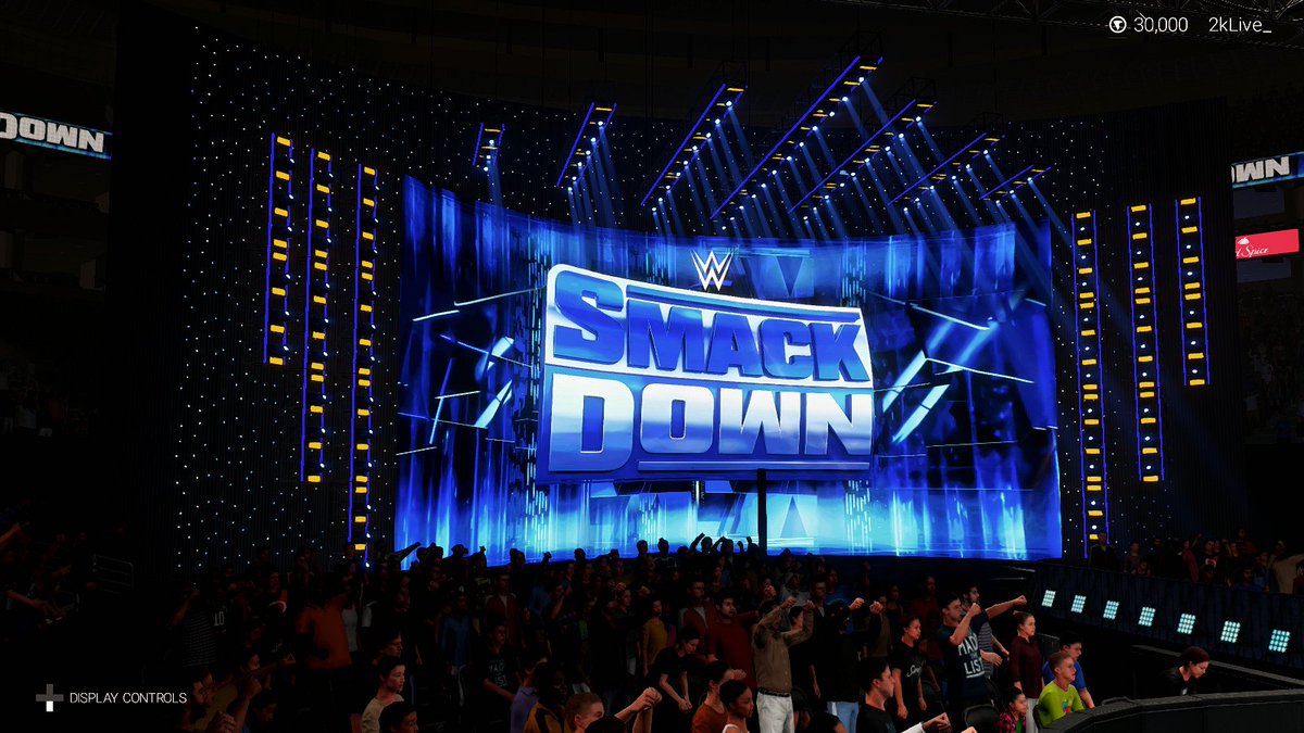 I get a lot of requests to do an updated #WWE SmackDown '22.. Full HD Barricades and all.

here it is...coming to #WWE2K22 &amp; #WWE2k19