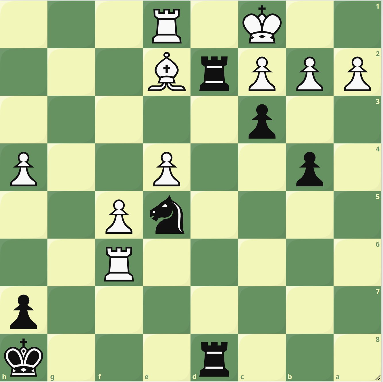 lichess.org on X: Your turn! Black to move and win, can you find