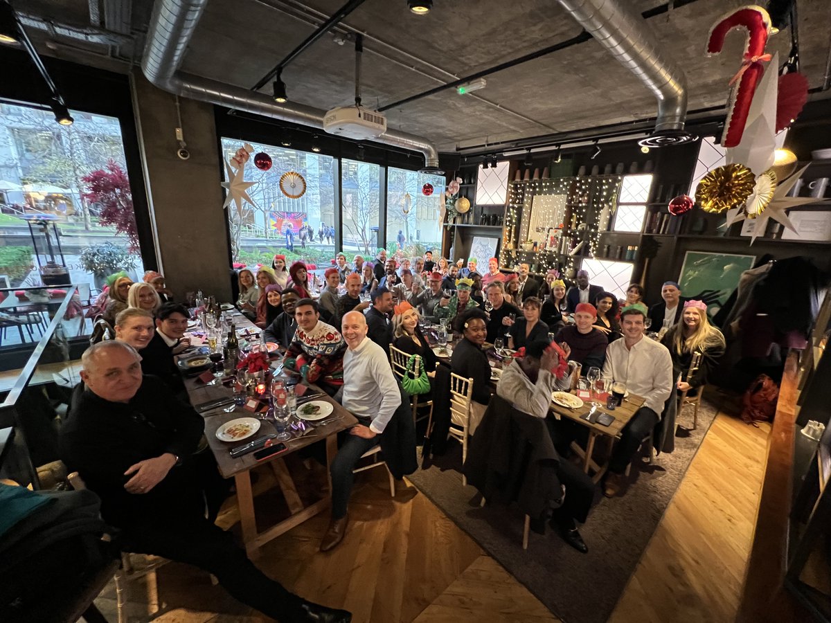 And here's the rest of us at Drake and Morgan, Kings Cross. 

It was really great to get all of our absolutely amazing team together to celebrate our incredible achievements in 2022…

#team <a href="/DMWRArchitects/">DMWR Architects</a>  #architects #practice #design #success #celebrations #christmas2022