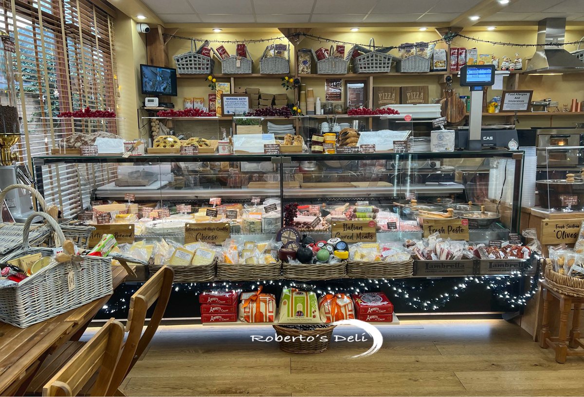 RobertosDeli1's tweet photo. Robertoโs Deli st Neots church walk opening hours this week.
Thursday 22/12/22 : 9.00am to 6.00pm
Friday 23/12/22. : 9.00am to 6.00pm
Saturday 24/12/22 : 9.00am to 4.00pm
#besocialcambridge #cambridgemarketsquare #cheeseshop #stneots #christmas2022 #englishcheese #shoplocal https://t.co/qwCFF3xQXn