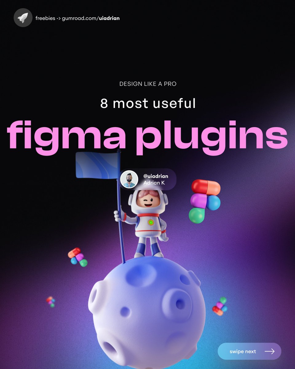 8 super useful Figma plugins👇 - Thread from UI Adrian @uiuxadrian ...