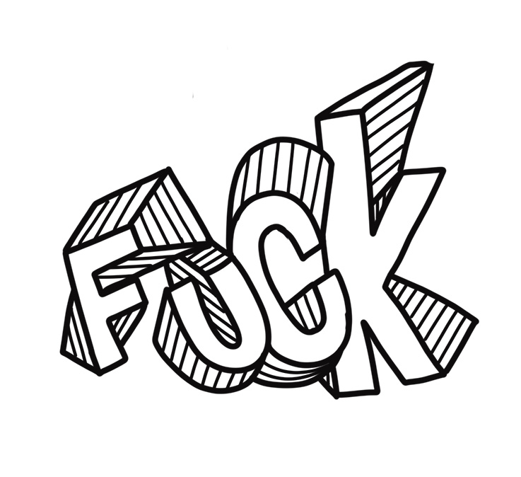 SWCBbyJohnT's tweet photo. Messing around.

#coloring #swearword #swearwords https://t.co/3IVBcq7FTE