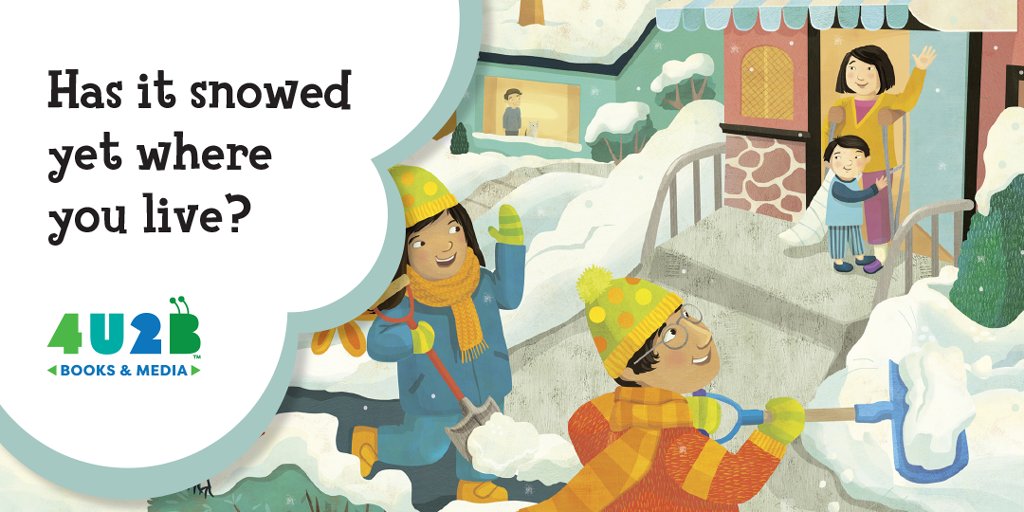 4u2bBooks's tweet photo. Has it snowed where you live yet? Remember that pairing up can make the shoveling go faster! Order "Pairs of People" to share more ways to make a difference in our world with your children! #PairsofPeople #4u2b #4u2bbooks @Mark_Shriver  https://t.co/dQrOGvTwRE https://t.co/yjVDHfekON
