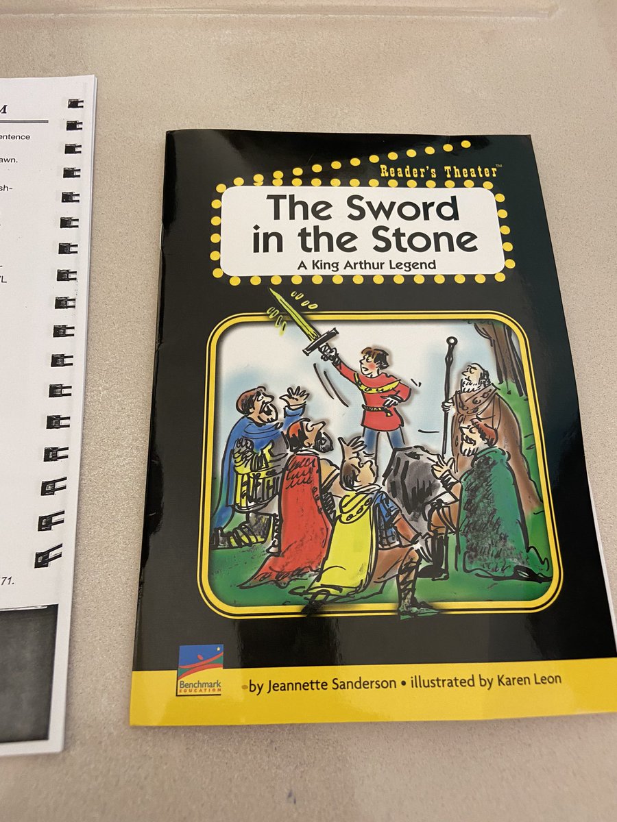 RICARoyals's tweet photo. A wonderful production of The Sword in the Stone in our elementary class today! Thank you Ms Mullins for a great performance! @MCPS @mcpsequityteam @MCPSLeaderDev https://t.co/5LmqaECr7k