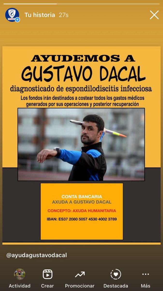 srgacio's tweet photo. Comparto información: Gustavo Dacal, lanzador de Jabalina, que se encuentra en México en una situación de emergencia 🆘 https://t.co/e64dWk3vuE