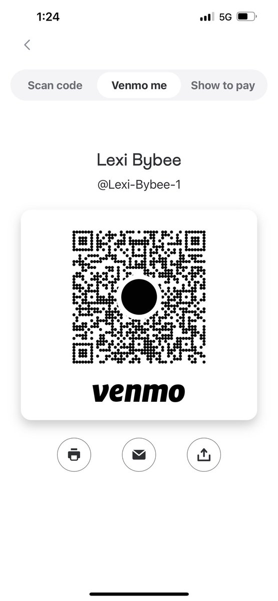 LexiBybee's tweet photo. @Venmo https://t.co/ViD0EQ9RJg