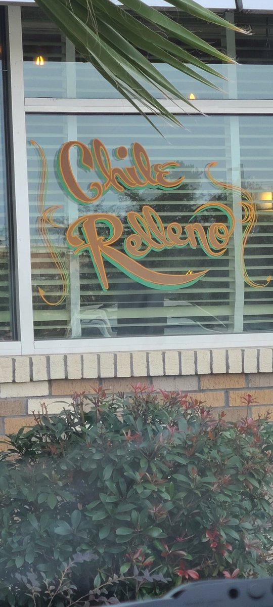TheRealBeepBeep's tweet photo. Picking up lunch @ChuysRestaurant and this window still makes me sad. I seriously miss their rellenos. https://t.co/gF7H7ZsDUN