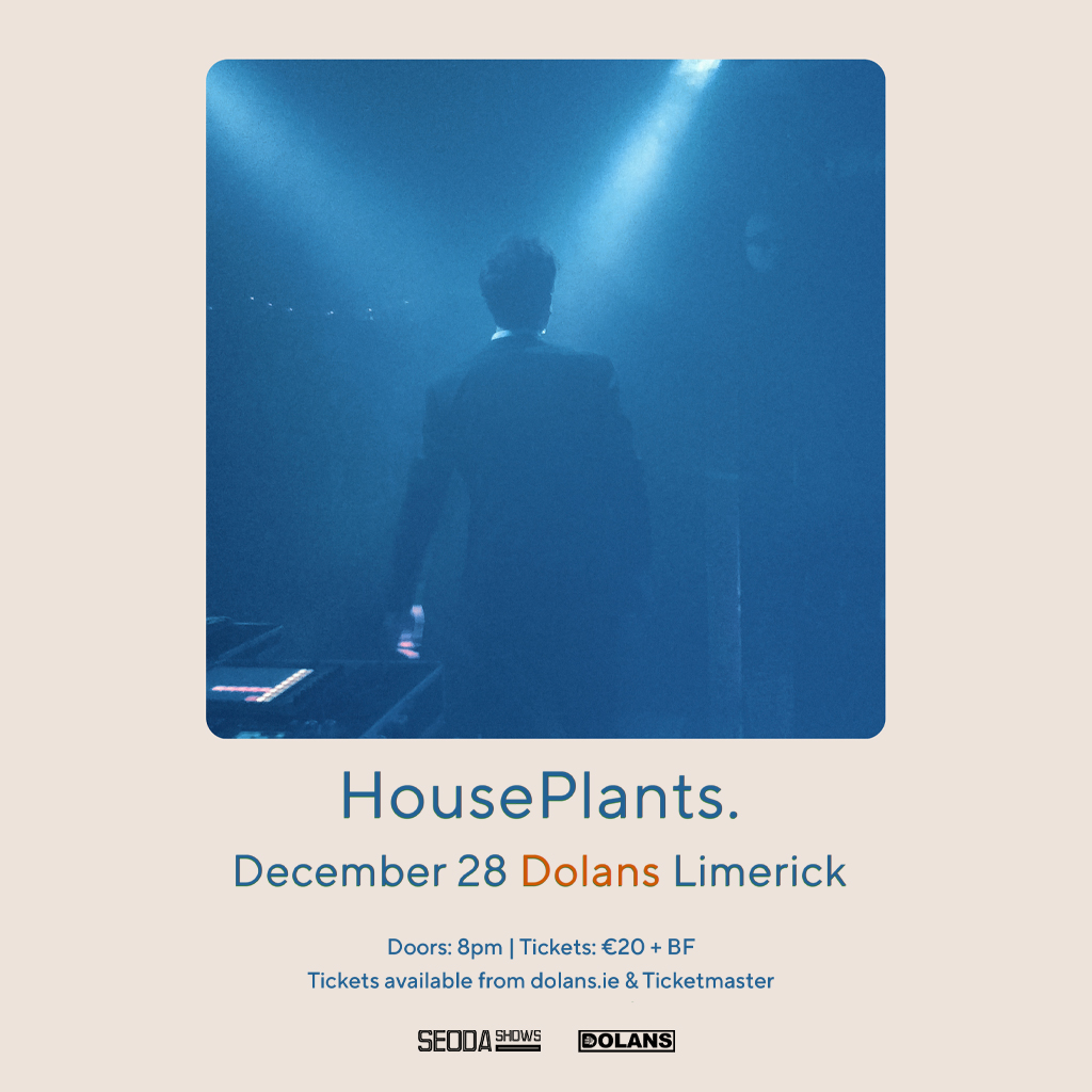 HousePlants is the exciting full-fledged creative vision of Bell X1 frontman Paul Noonan and innovative atmospheric producer Daithí. Choice Prize nominated album, Dry Goods, was released last year and they have just released their latest EP, Seaglass. @HousePlantsIE #Limerick