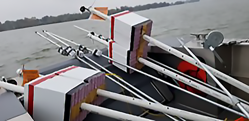 ArmyGeospatial's tweet photo. #TechnologyAlert! @ArmyERDC and @ArmyGeospatial electronic buoy invention directs river traffic more safely and economically! @USCG officials dub it a "game changer." Learn more at https://t.co/X4L1xnSSjA https://t.co/LHnQmM1w8X