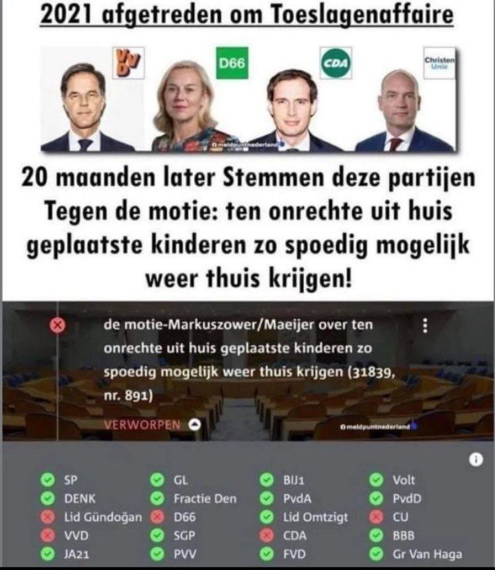 Charlotte19874's tweet photo. Dit is zo krom dat het nooit meer recht te praten is. 
#toeslagenaffaire #toeslagenschandaal https://t.co/mjccVPiS10