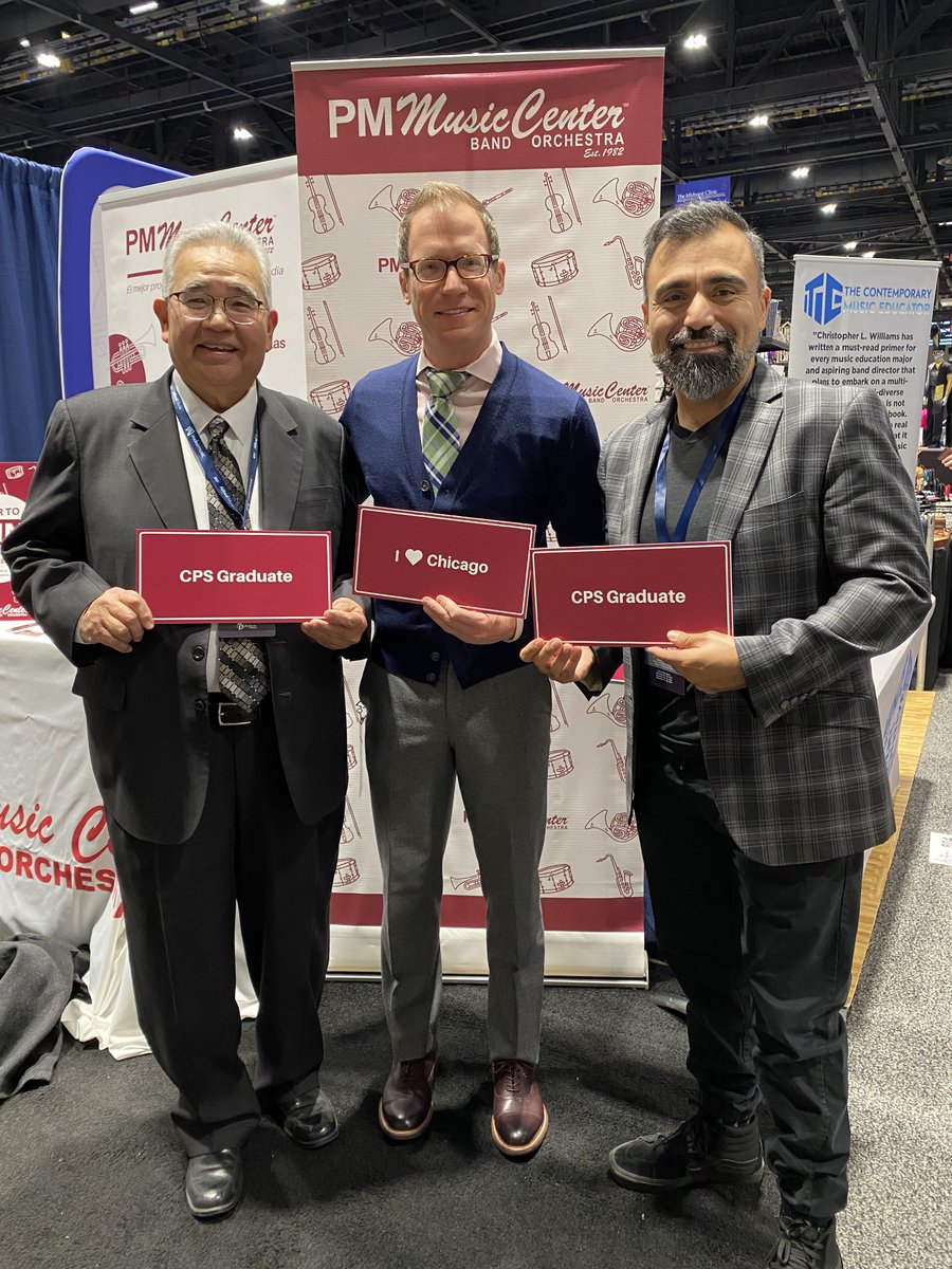 pmmusiccenter's tweet image. #TheMidwestClinic has been a blast! It was wonderful to see our directors and to meet music educators from all over the Chicagoland area. We'll see you next year, Midwest!