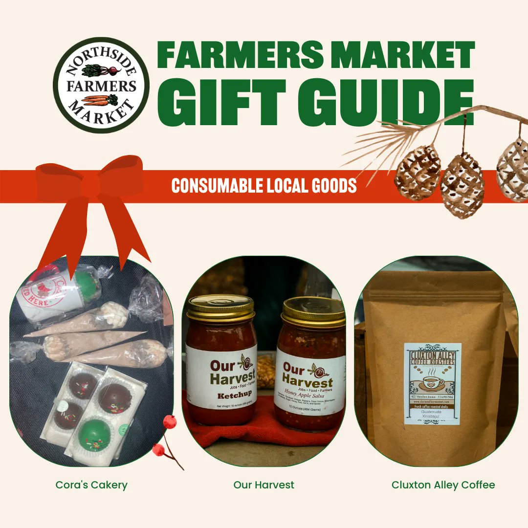 Need a last-minute gift? Give the gift of locally-made items and skip the wait for shipping and the cost of delivery. Stop by today from 4:00 to 6:00 P.M. and support local this holiday season! 🎁