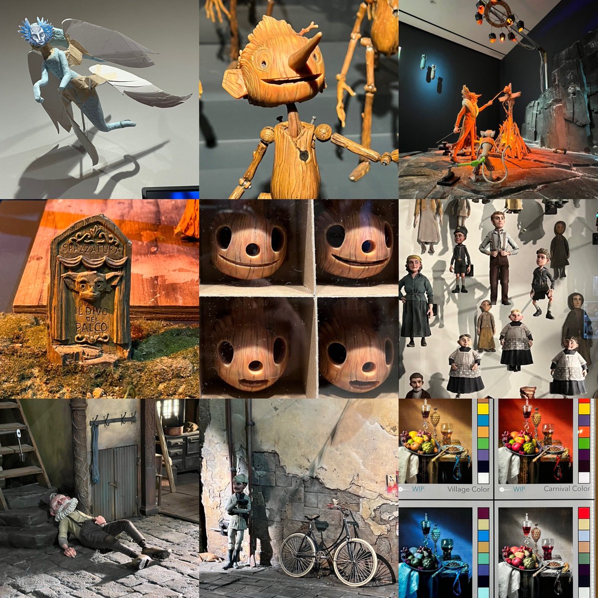 hsyee's tweet photo. My 9 favorite things seen today #craftingPinocchio #guillermoDelToro @themuseumofmodernart #moma, Dec 21, 2022. #MyNineFaveThingsHSYee
#pinocchio https://t.co/7TcS3RlLkf