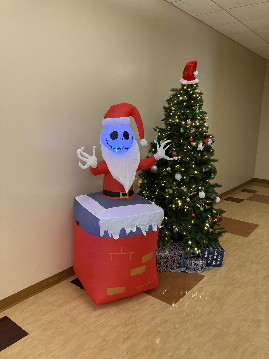 Grade 8 with the Winter Wonderland and Gr 11 has “The Nightmare Before Christmas”.