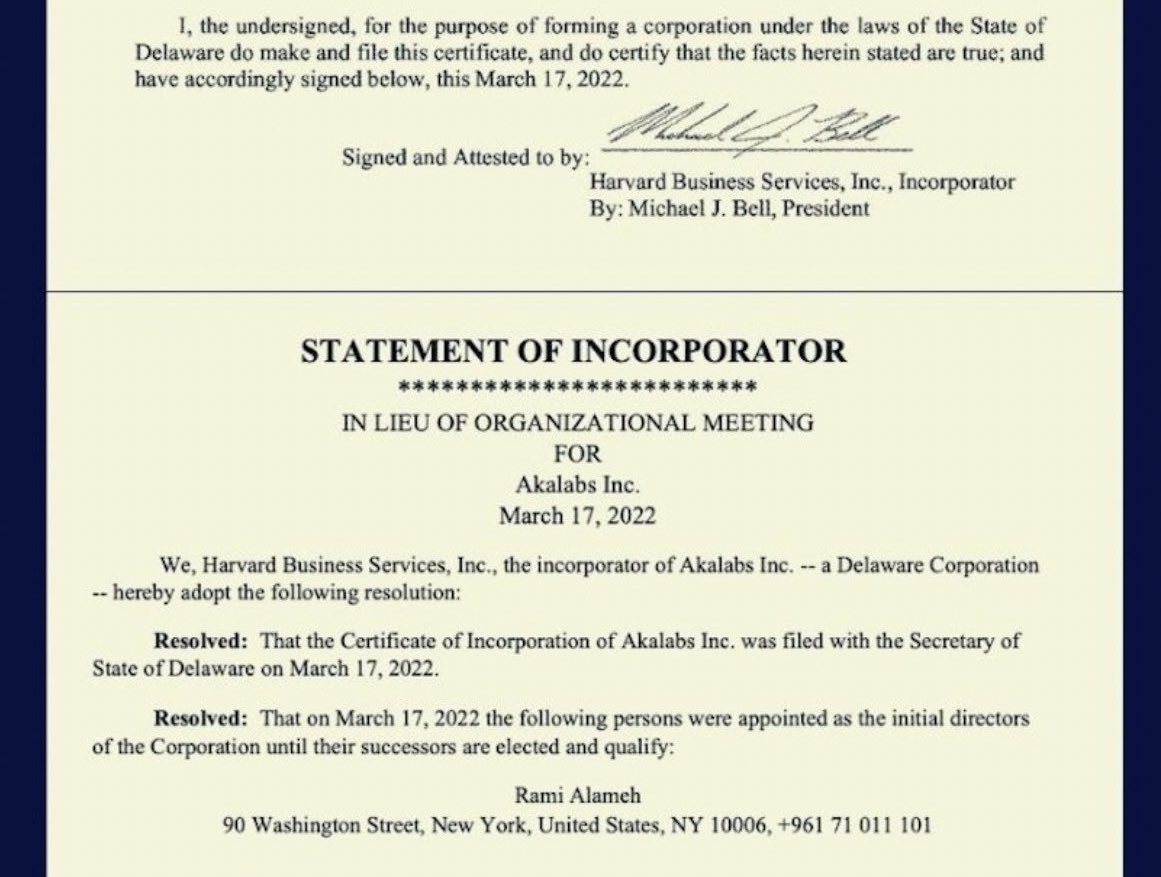 ◻️ STAKING ◻️

I have a Confession to make at the end. Our business starts generating revenue Tomorrow. I’ll explain the mechanism. We are Web3 startup registered under <a href="/Akalabz/">Akalabz</a> in Delaware, US. By Q1, we will have it turn into a DAO using our Akyllers Genesis Collection.

1/x