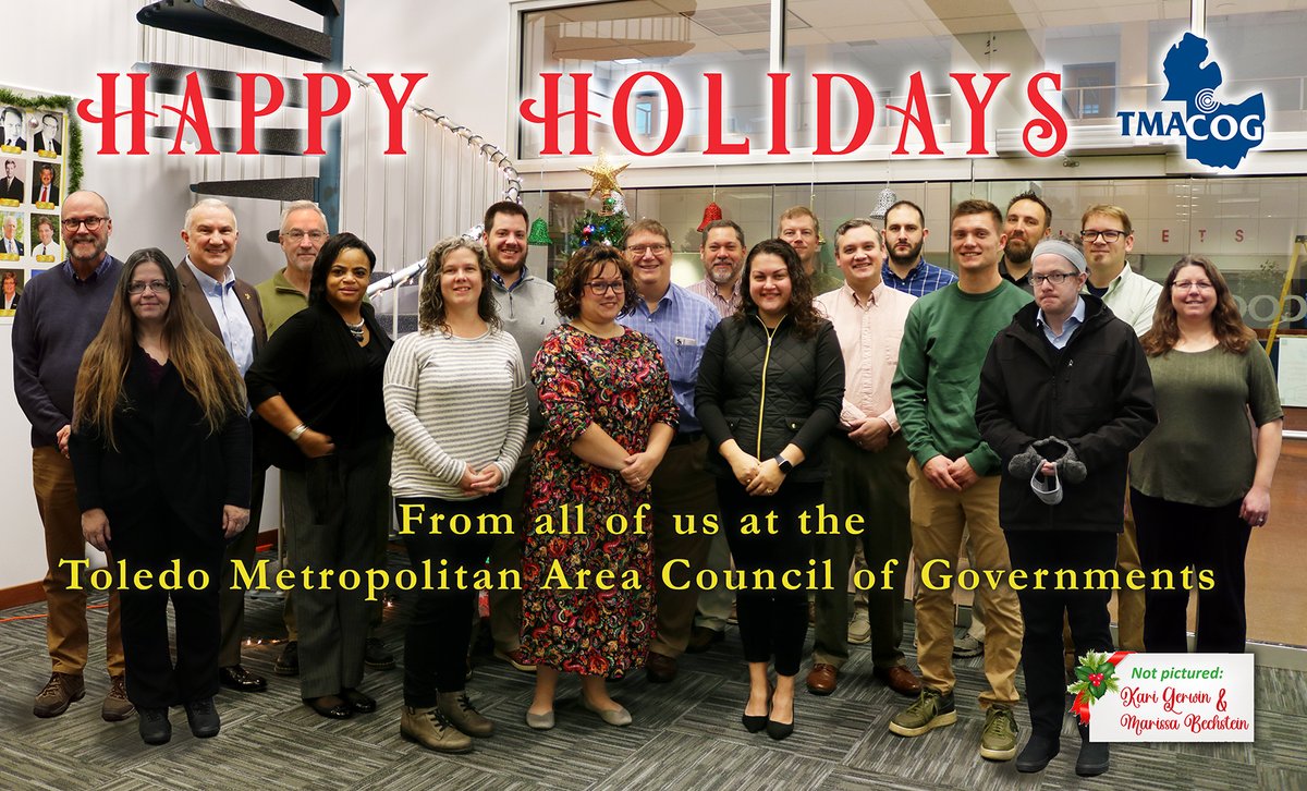 Lake_Erie_West's tweet photo. Seasons Greetings from @TMACOG #tmacogmembers #localgov #peaceonearth #TMACOG https://t.co/JgR0VifGt4