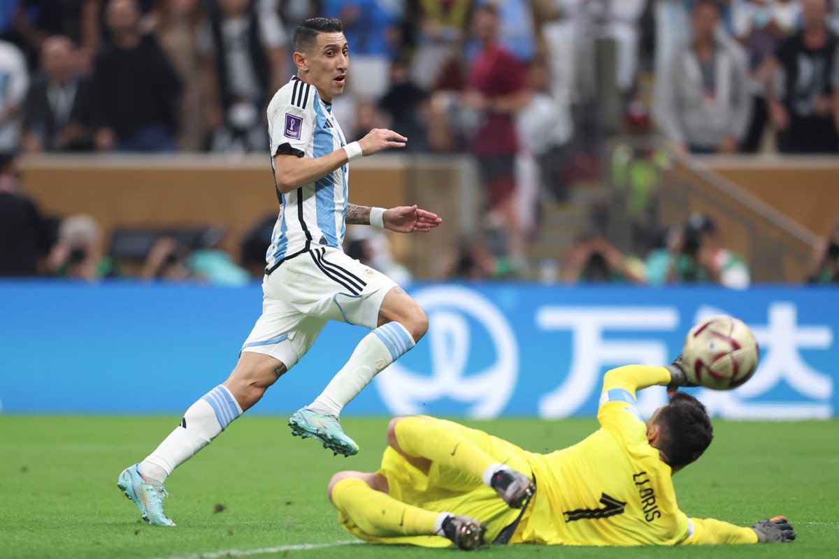 MatiBustosMilla's tweet photo. Di María, para la historia 🇦🇷
Final de JJ.OO - Gol a Nigeria
Final de América - Gol a Brasil
Finalissima - Gol a Italia
Final del Mundo - Gol a Francia. https://t.co/GIx3xssji4