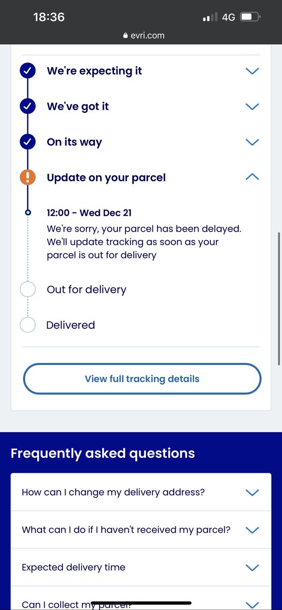chellzeee's tweet image. Ehm… can I ask why I paid for next day delivery but my parcel is not here please? Can I get help here  @FederatedHermes  @evri