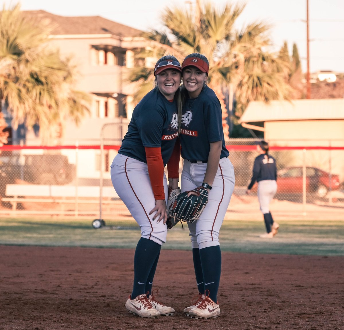 UtahTech_SB's tweet photo. Cheesin' because we're three days out from our season opener! #UtahTechBlazers https://t.co/Dc6C27gOxB