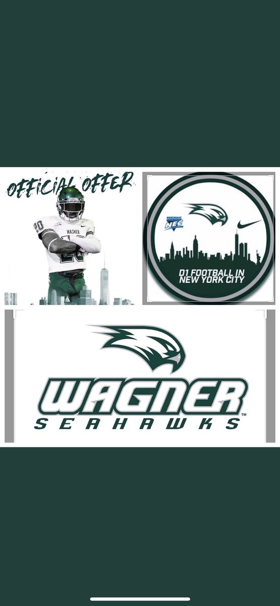 Blessed to receive another d1 offer from Wagner College! Thank you <a href="/CoachPJ_Arcuri/">P.J. Arcuri</a> 
<a href="/Coach_Snelling/">Coach Snelling</a> <a href="/Coach_Hays2/">Jon Hays</a>