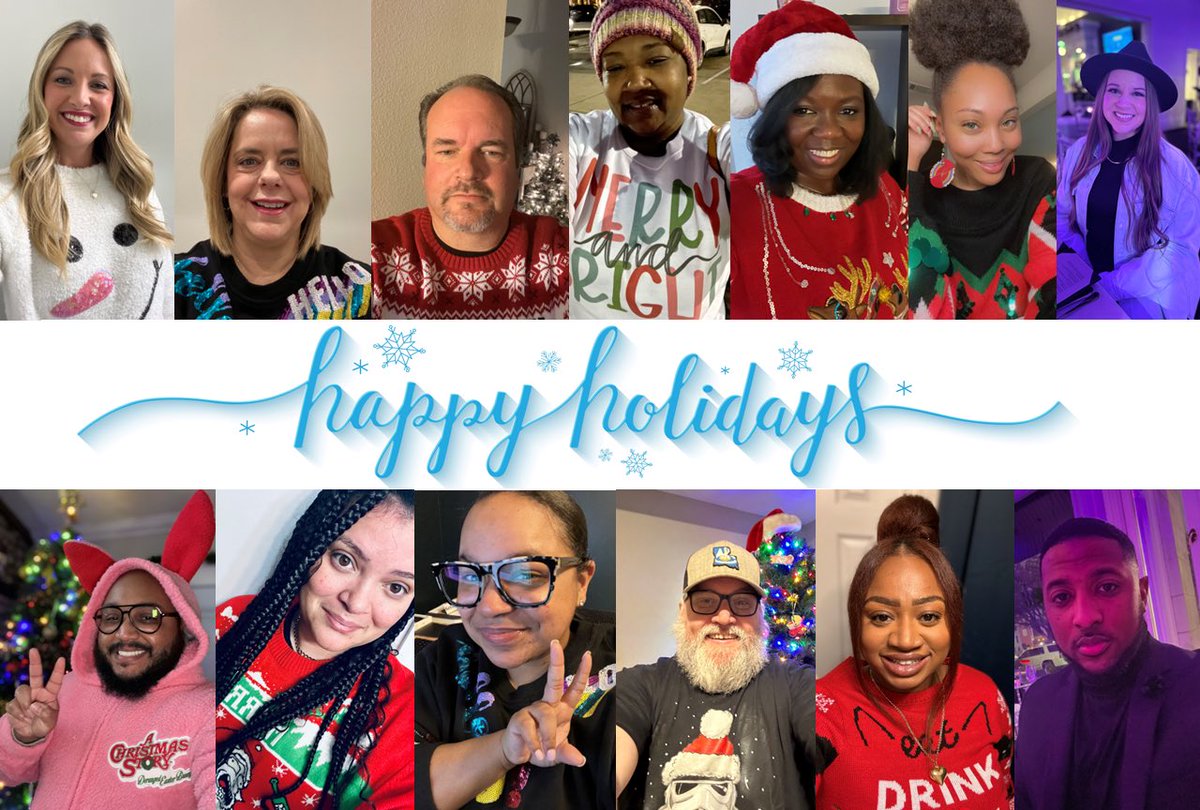 Happiest of holidays from THEE best execution and fiber squad in the country! Each of these people will do any and everything to keep @WeAreTheGulf premier and I love that for us! #WeAreTheGulf #lifeatatt 🎄🎁🎄🎁🎄🎁