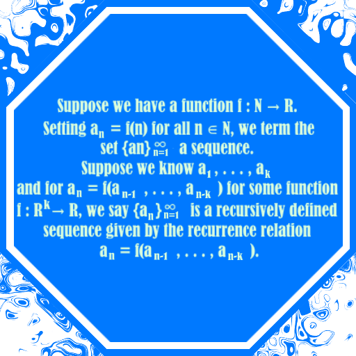 DiscreteMath_'s tweet image. Linear Homogeneous Recurrence.