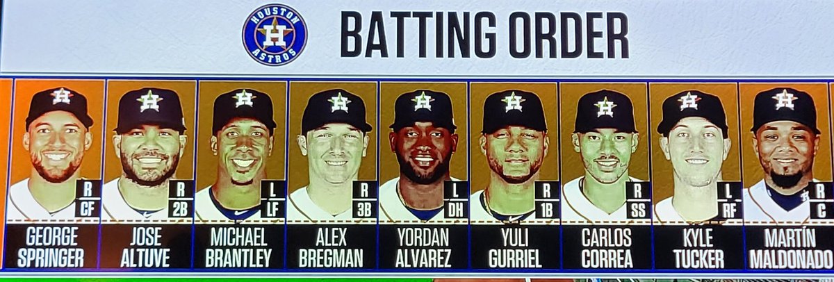 AstrosOptimism2's tweet photo. This will always be the best lineup in baseball history https://t.co/9veygCnhmV