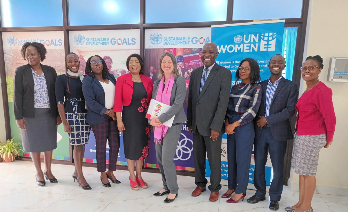 We thank @unwomenuganda Director @PaulinaUNWomen & her team for a productive end-of-year meeting & planning for 2023. @ADCinUganda head Dr Kremser committed to continue the cooperation with @unwomenuganda with a view to enhance women's rights & ensure their #AccessToJustice.