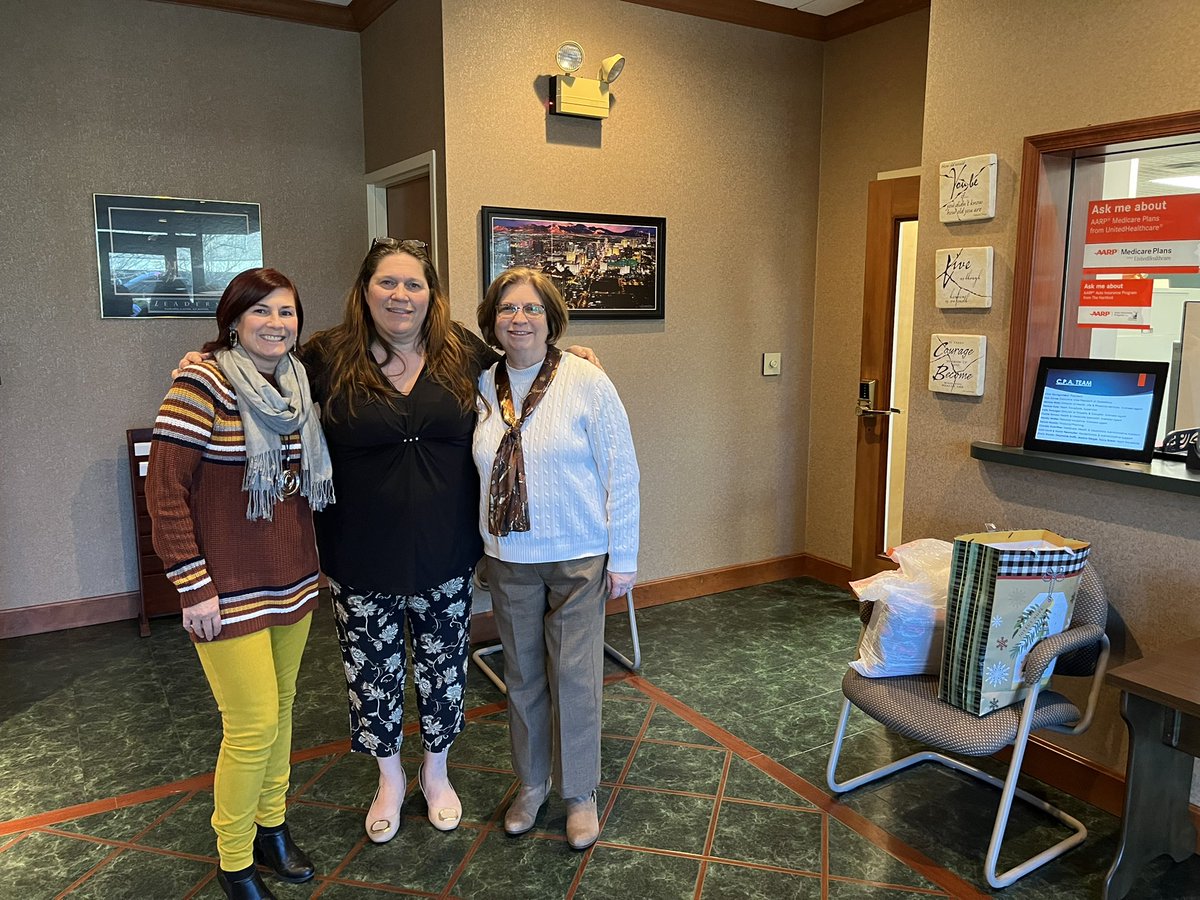 Thank you to Wendy Walter and her team as today she provided 58 MSD students and  19 families with holiday gifts .  Students also even received hand made hats and scarves with their gifts. A true angel and champion for children <a href="/JMacharola/">Dr. Joseph Macharola</a> <a href="/muhlsd/">Muhlenberg SD</a>