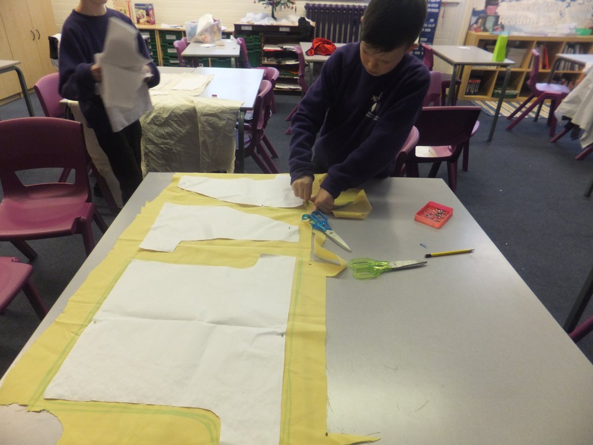 LinakerPS's tweet photo. @GreatBritishSewingBee @paddygrant Brilliant topic designing, creating our own paper patterns and hand sewing waistcoats! Lots of new skills developed. We're ready for a new sewing challenge! https://t.co/d56mAKh1Ao