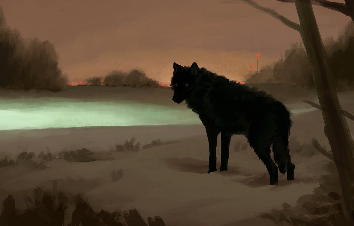 early rough draft for a painting that felt like a memory