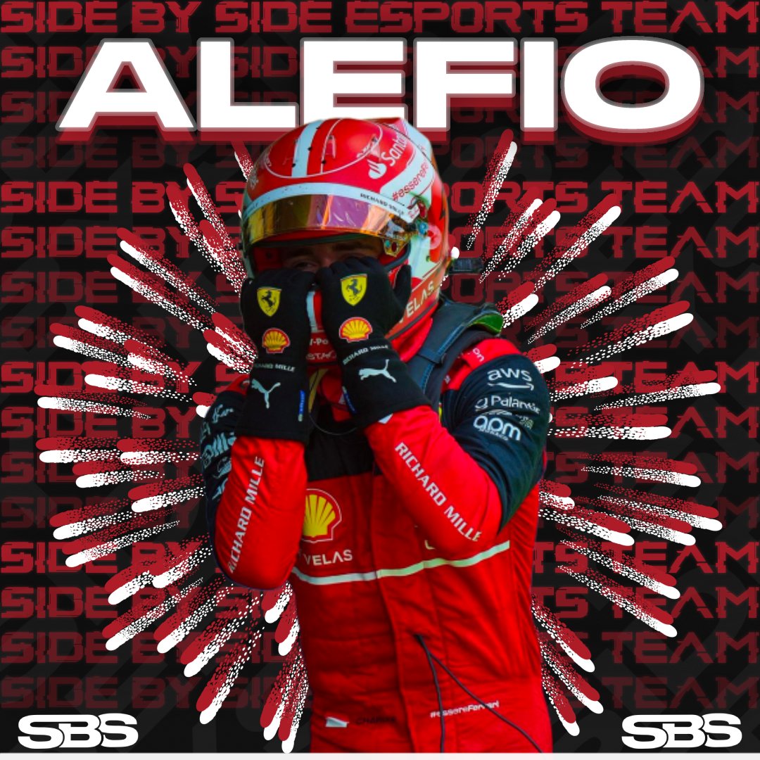 SBSeSportsTeam's tweet photo. 🚨 NEW SIGNING 🚨

Welcome #SBS_AleFio to the team 🇮🇹

The ex-rosso driver is a no assists driver who is looking to keep improving his pace, with his goals matching the teams goals we look to take him far 🙌

FORZA ALESSIO 🔥💫

#StillWeRise https://t.co/IwapzPH1DI