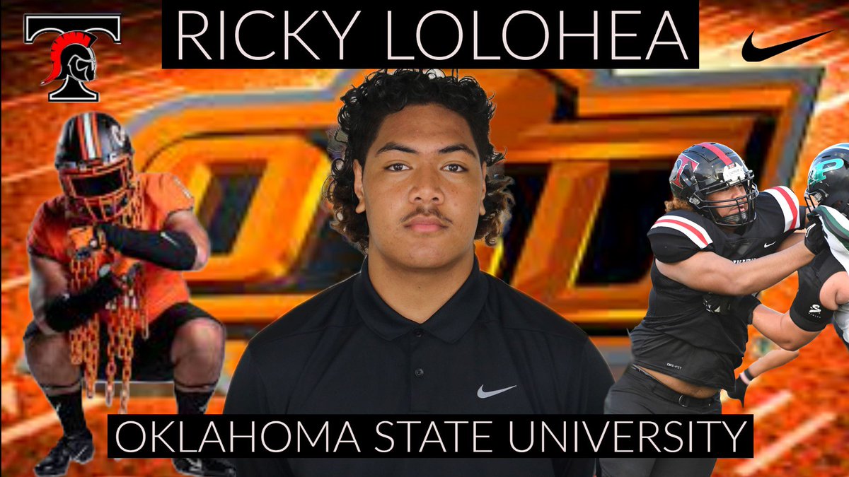 Congrats to both @_hawk_92 and @RickyLolohea for signing there NLI this morning to <a href="/ULM_FB/">ULM Football</a> and <a href="/CowboyFB/">OSU Cowboy Football</a>. #RecruitTrojanDNA