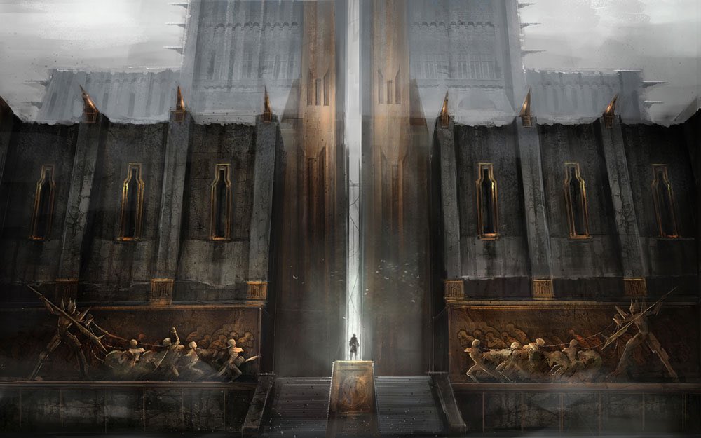 dailydragonage's tweet photo. Concept Art of Kirkwall in Dragon Age 2 https://t.co/r7hXORLmec