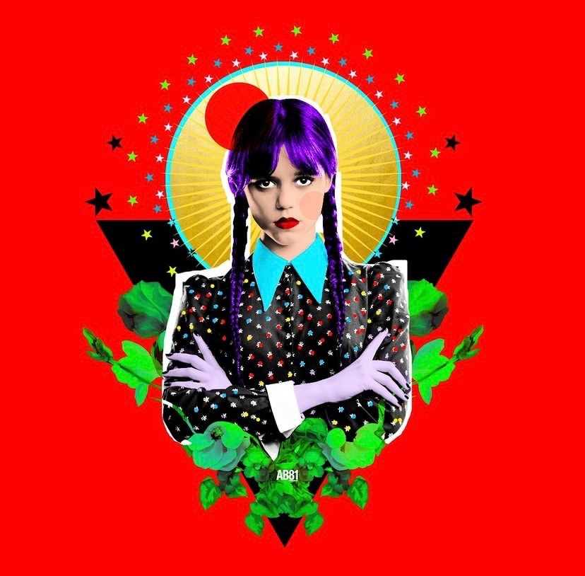 AlessioBruno's tweet photo. POPFACE WEDNESDAY 
#popicon #JenaOrtega #popface #wednesdayaddams #wednesdaynetflix #artpop 
#popart https://t.co/jyo9cVizug