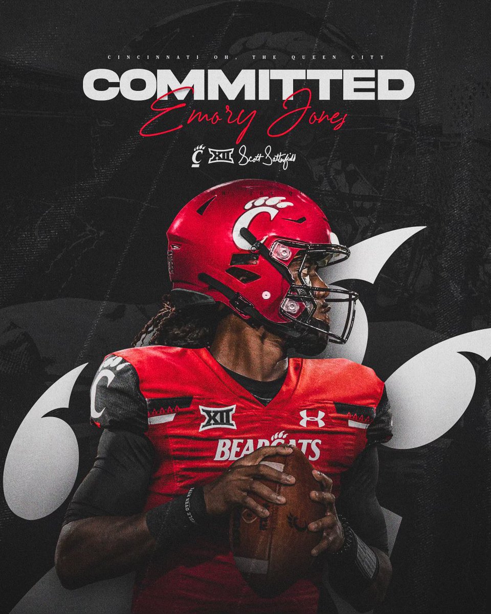 Thank you <a href="/GoBearcatsFB/">Cincinnati Football</a> AND <a href="/CoachSattUC/">Coach Satterfield</a> for this opportunity! Let’s get this thing rolling ‼️
#GoBEARCATS 🐾 #CINCY
