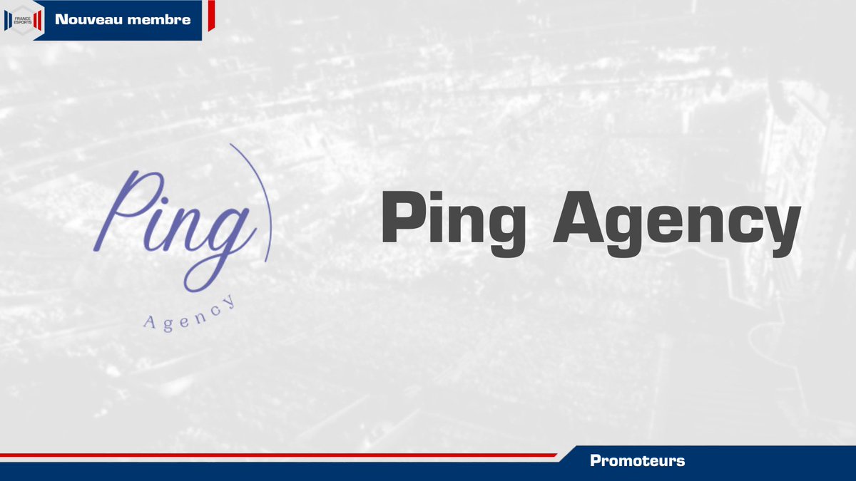 France Esports (@fra_esports) on Twitter photo 📣 ANNONCE ADHÉRENT 📣
<a href="/ping_agency/">Ping Agency</a> est une agence d'évènementiel qui rassemble des passionnés de jeux vidéo et d'esport. Depuis 2014, ils ont su mettre leurs connaissances à profit pour accompagner de grands événements esportifs.
💻 ping-agency.com 📣 ANNONCE ADHÉRENT 📣
<a href="/ping_agency/">Ping Agency</a> est une agence d'évènementiel qui rassemble des passionnés de jeux vidéo et d'esport. Depuis 2014, ils ont su mettre leurs connaissances à profit pour accompagner de grands événements esportifs.
💻 ping-agency.com
