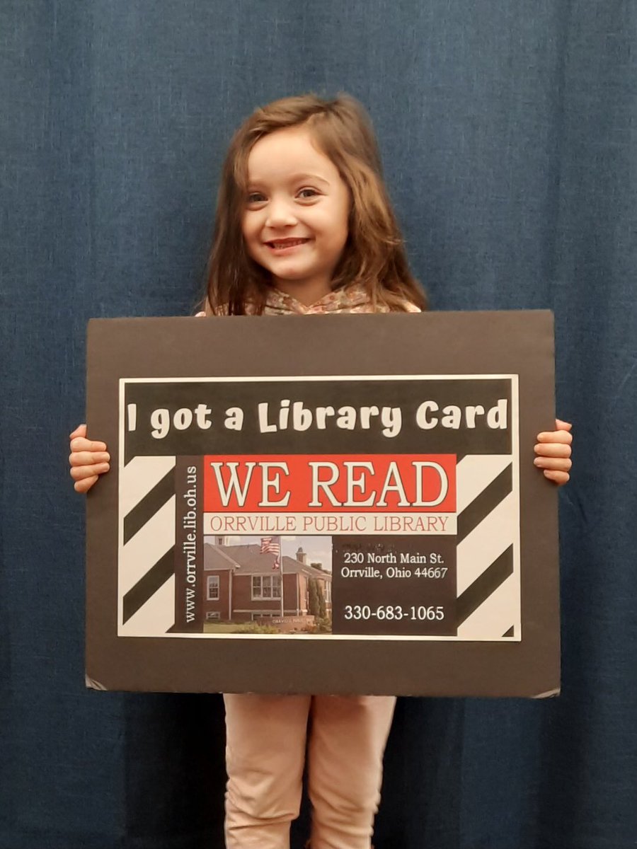 OrrvilleLibrary's tweet photo. Getting a new library card just in time for Christmas break sounds like a great idea to us! 🤩 https://t.co/QEfFY4brZq