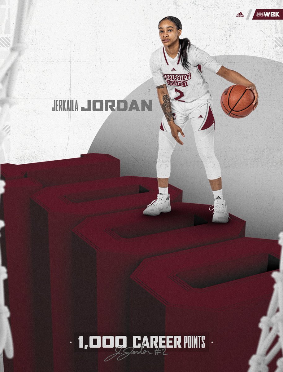 HailStateWBK's tweet photo. 𝐂𝐨𝐧𝐠𝐫𝐚𝐭𝐮𝐥𝐚𝐭𝐢𝐨𝐧𝐬 @Jerk2Brazy 𝐨𝐧 𝟏,𝟎𝟎𝟎 𝐂𝐚𝐫𝐞𝐞𝐫 𝐏𝐨𝐢𝐧𝐭𝐬‼️

JerKaila came around a screen at the top of the key for the pull-up for her 1,000 point

#HailState🐶 https://t.co/xMgRtIViSm