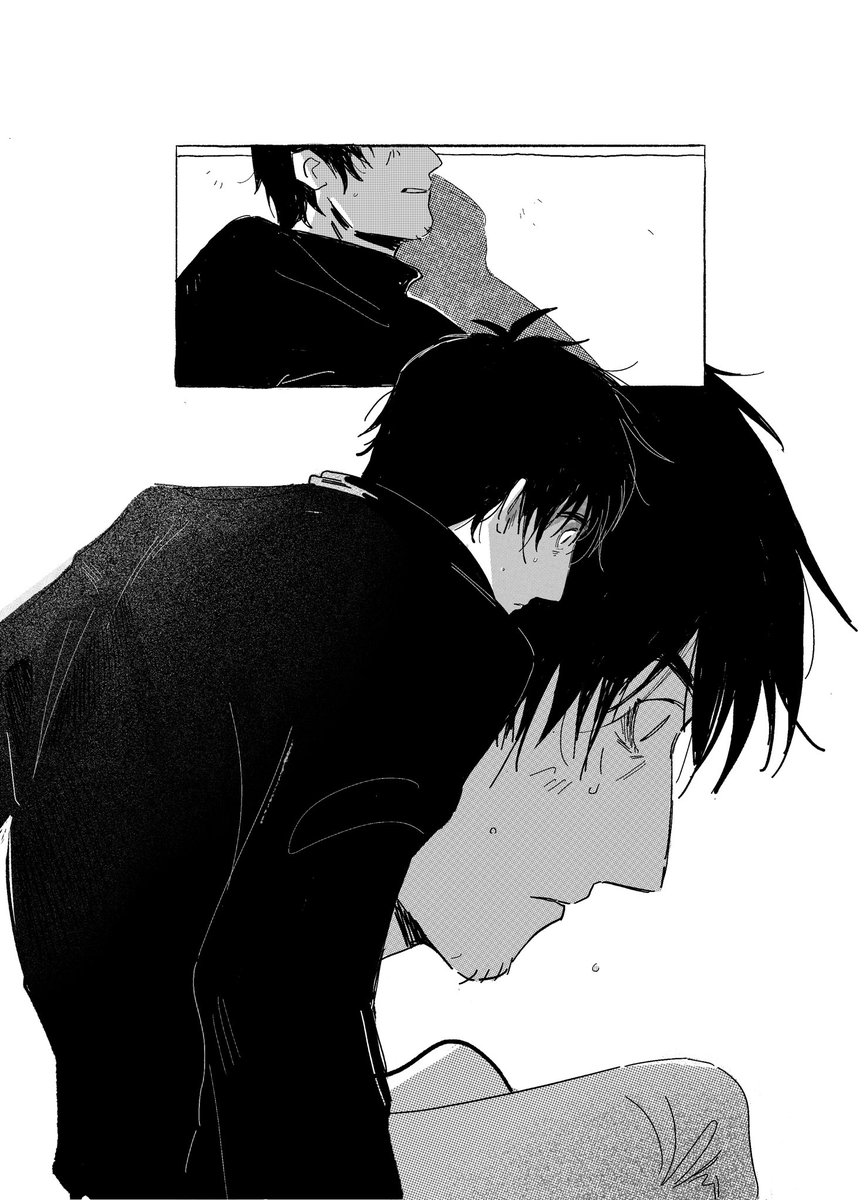 comic i did for <a href="/zinedenuit/">De Nuit</a> ALIVE AND WELL project 💫 I cried doing this 1/4